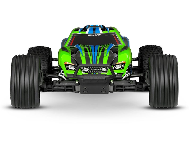 Traxxas Rustler HD 1:10 Electric XL-5 2WD RTR Stadium Truck with Battery and USB Charger - Green TRX37254-8-GRN