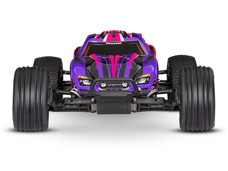 Traxxas Rustler HD 1:10 Electric XL-5 2WD RTR Stadium Truck with Battery and USB Charger - Pink TRX37254-8-PINK