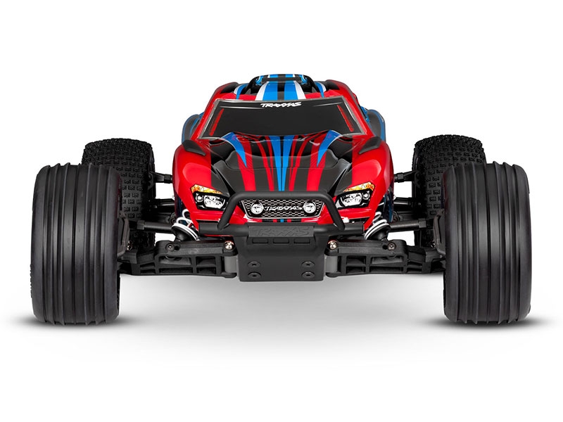 Traxxas Rustler HD 1:10 Electric XL-5 2WD RTR Stadium Truck with Battery and USB Charger - Red TRX37254-8-RED