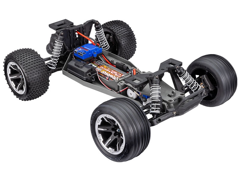 Traxxas Rustler HD 1:10 Electric XL-5 2WD RTR Stadium Truck with Battery and USB Charger - Orange TRX37254-8-ORNG