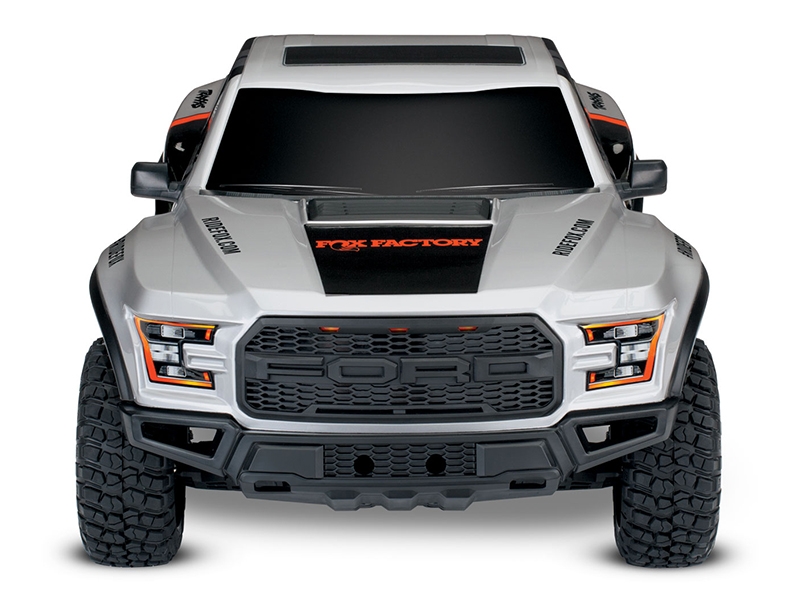 Traxxas Ford F-150 Raptor 1:10 2WD RTR with Battery and USB Charger - Fox TRX58094-8-FOX