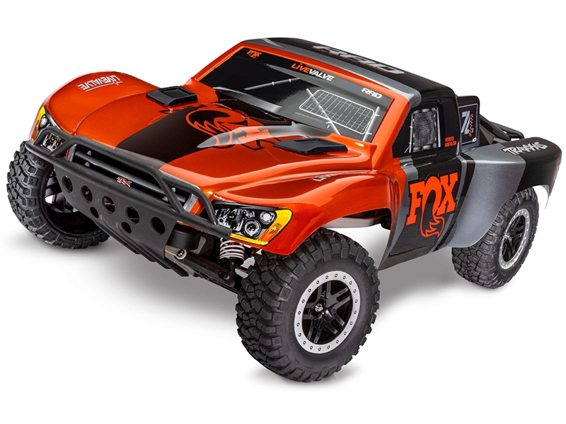 Traxxas Slash 1 10 2WD RTR VXL 3S Brushless Short Course Truck Fox TRX58276 74 FOX