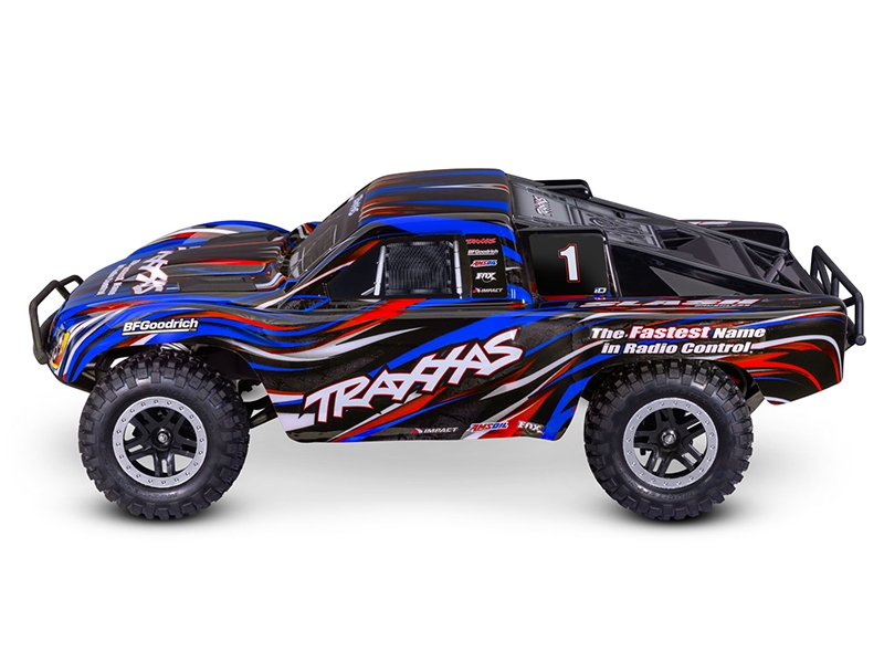 Traxxas Slash HD BL-2S 1:10 2WD RTR Brushless Short Course Truck - Blue TRX58334-4-BLUE