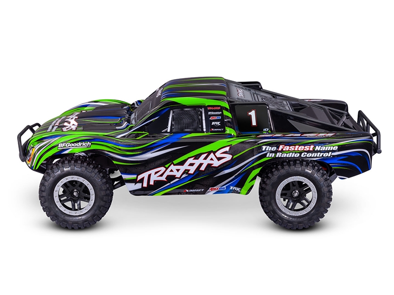 Traxxas Slash HD BL-2S 1:10 2WD RTR Brushless Short Course Truck - Green TRX58334-4-GRN