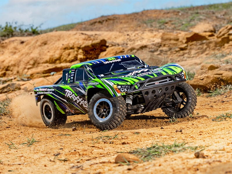 Traxxas Slash HD BL-2S 1:10 2WD RTR Brushless Short Course Truck - Green TRX58334-4-GRN