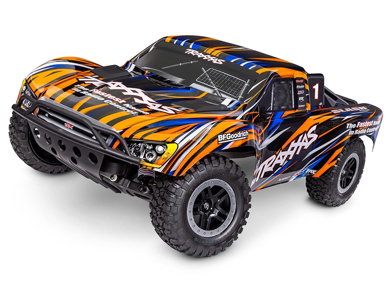 Traxxas Slash HD BL-2S 1:10 2WD RTR Brushless Short Course Truck - Orange TRX58334-4-ORNG