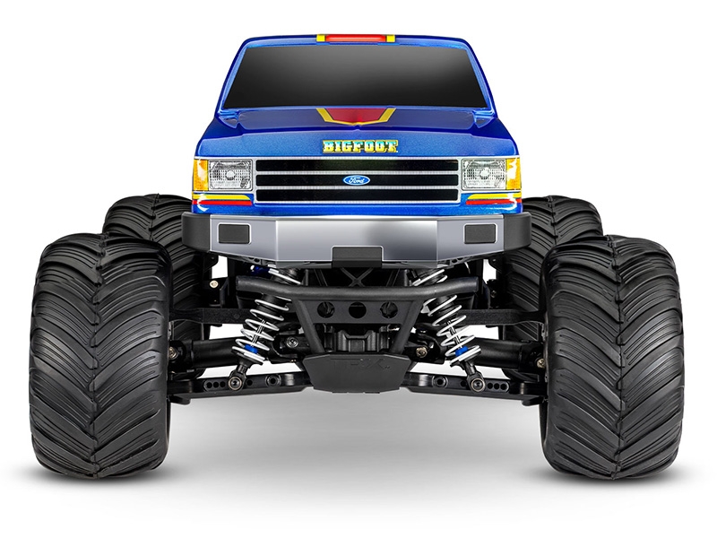 Traxxas Bigfoot 4x4 HD BL-2S 1:10 4WD RTR Monster Truck, Blue TRX67134-4-BLUE