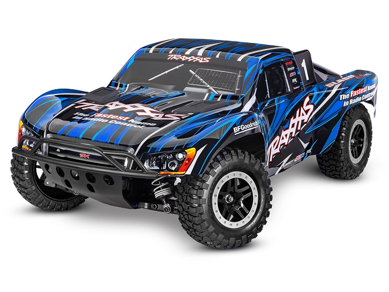 Traxxas Slash VXL 1:10 4x4 RTR Short Course Truck - Blue TRX68386-4-BLUE