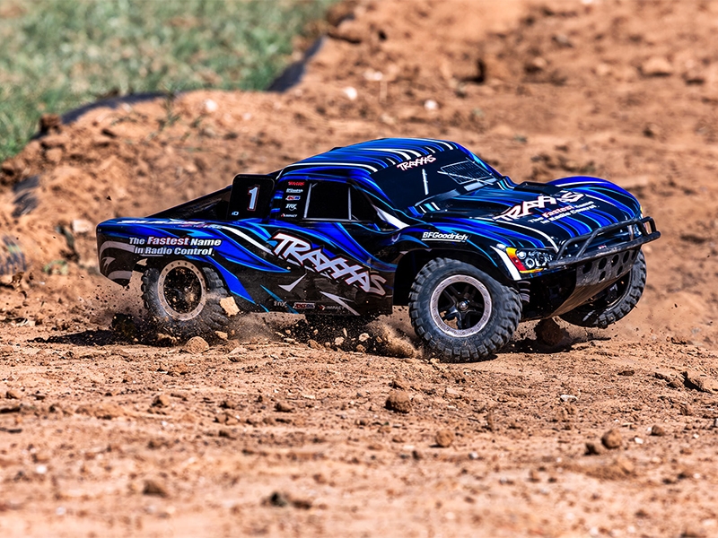 Traxxas Slash VXL 1:10 4x4 RTR Short Course Truck - Blue TRX68386-4-BLUE