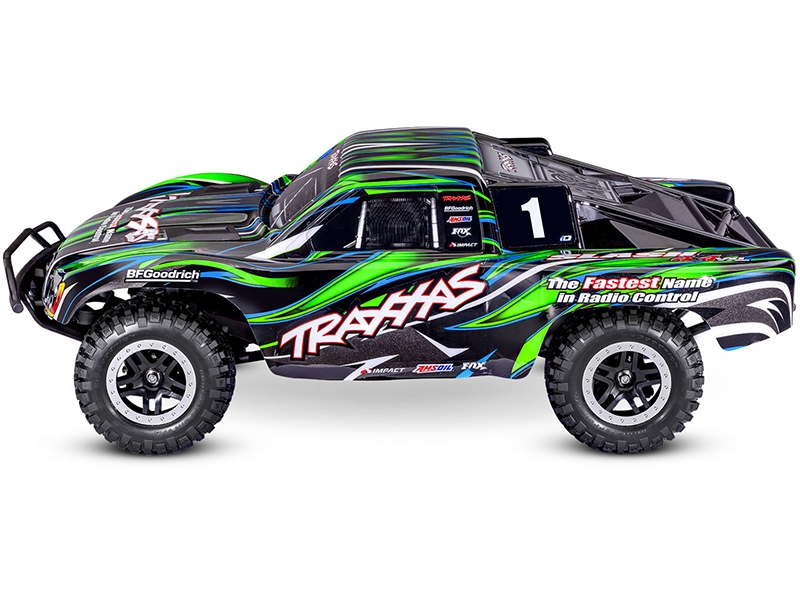 Traxxas Slash VXL 1:10 4x4 RTR Short Course Truck - Green TRX68386-4-GRN