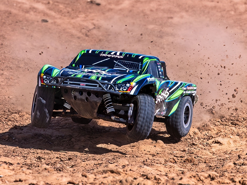 Traxxas Slash VXL 1:10 4x4 RTR Short Course Truck - Green TRX68386-4-GRN