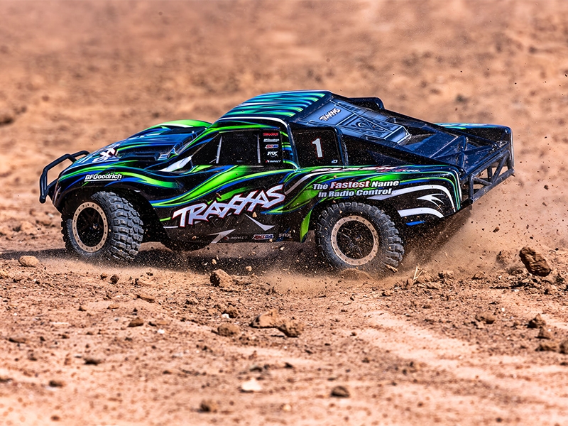 Traxxas Slash VXL 1:10 4x4 RTR Short Course Truck - Green TRX68386-4-GRN