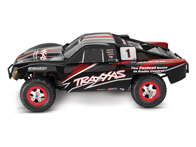 Traxxas Slash 1:16 4x4 RTR Short Course Truck with Battery and USB Charger - Black TRX70054-8-BLK