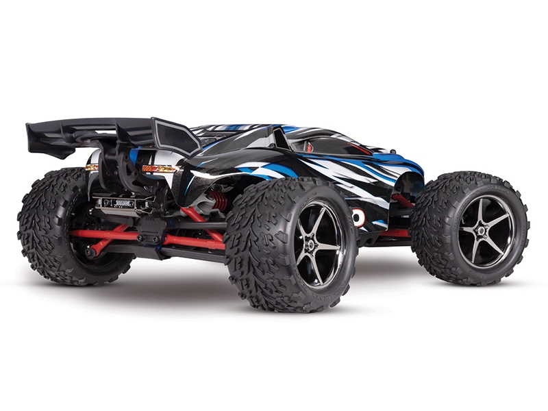 Traxxas E-Revo 1:16 4x4 XL-2.5 Titan 550 with Battery and USB Charger - Blue TRX71054-8-BLUE