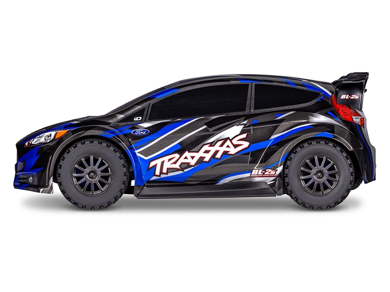 Traxxas Ford Fiesta ST Rally BL-2S Rally Car - Blue TRX74154-4-BLUE