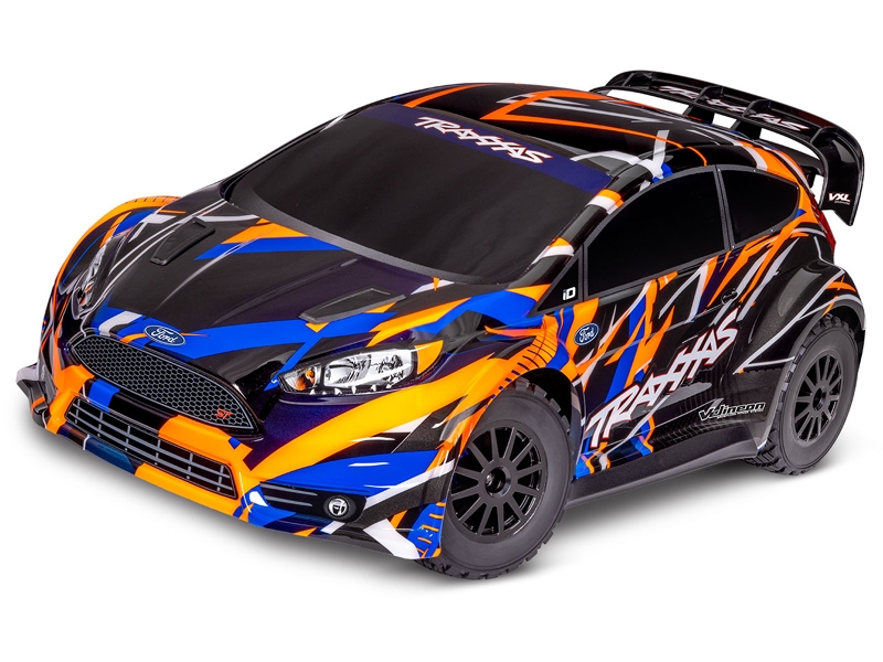 Traxxas Ford Fiesta ST Rally VXL - Orange TRX74276-4-ORNG