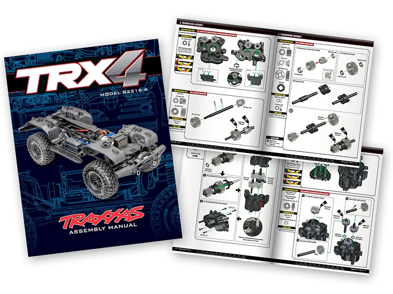 Traxxas TRX-4 Unassembled Chassis Kit with Clipless TRX82216-4-R6