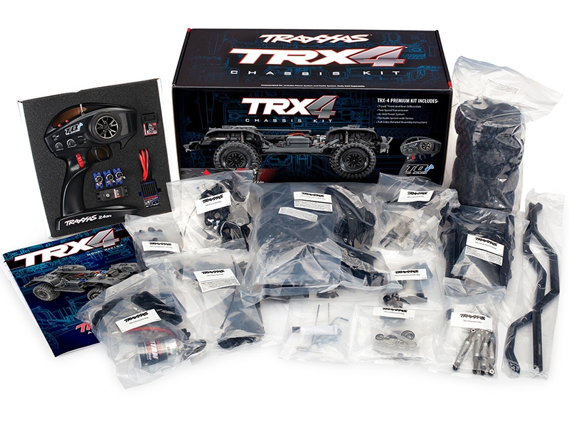 Traxxas TRX-4 Unassembled Chassis Kit with Clipless TRX82216-4-R6