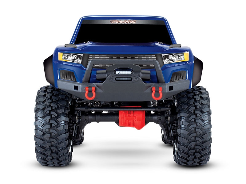 Traxxas TRX4 Sport 1:10 4X4 Electric All-Terrain Crawler Truck with Clipless Body - Blue TRX82224-4-BLUE