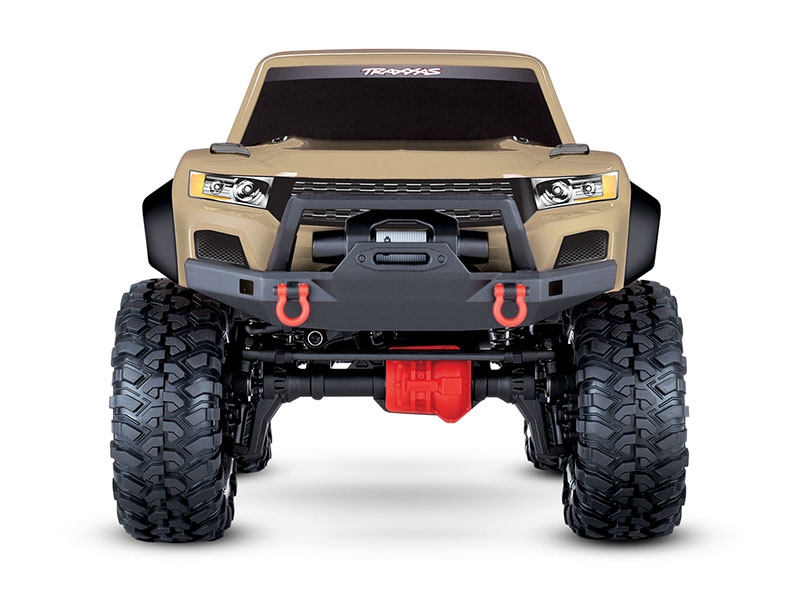 Traxxas TRX4 Sport 1:10 4X4 Electric All-Terrain Crawler Truck with Clipless Body - Tan TRX82224-4-TAN