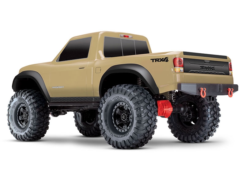 Traxxas TRX4 Sport 1:10 4X4 Electric All-Terrain Crawler Truck with Clipless Body - Tan TRX82224-4-TAN