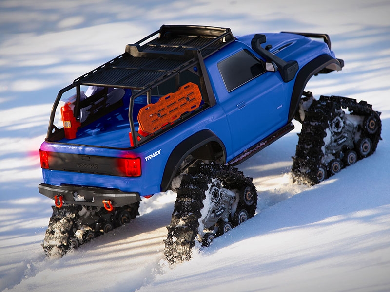 Traxxas TRX-4 Sport with Deep-Terrain Traxx and Clipless Body - Blue TRX82234-4-BLUE