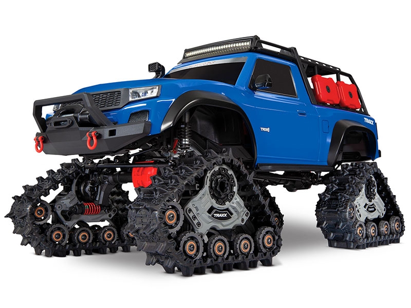 Traxxas TRX-4 Sport with Deep-Terrain Traxx and Clipless Body - Blue TRX82234-4-BLUE