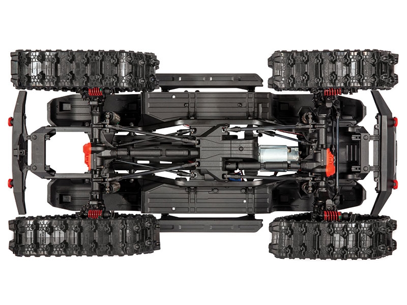 Traxxas TRX-4 Sport with Deep-Terrain Traxx and Clipless Body - Orange TRX82234-4-ORNG