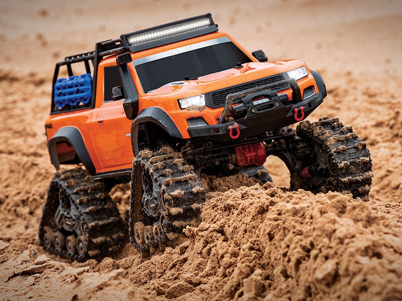 Traxxas TRX-4 Sport with Deep-Terrain Traxx and Clipless Body - Orange TRX82234-4-ORNG