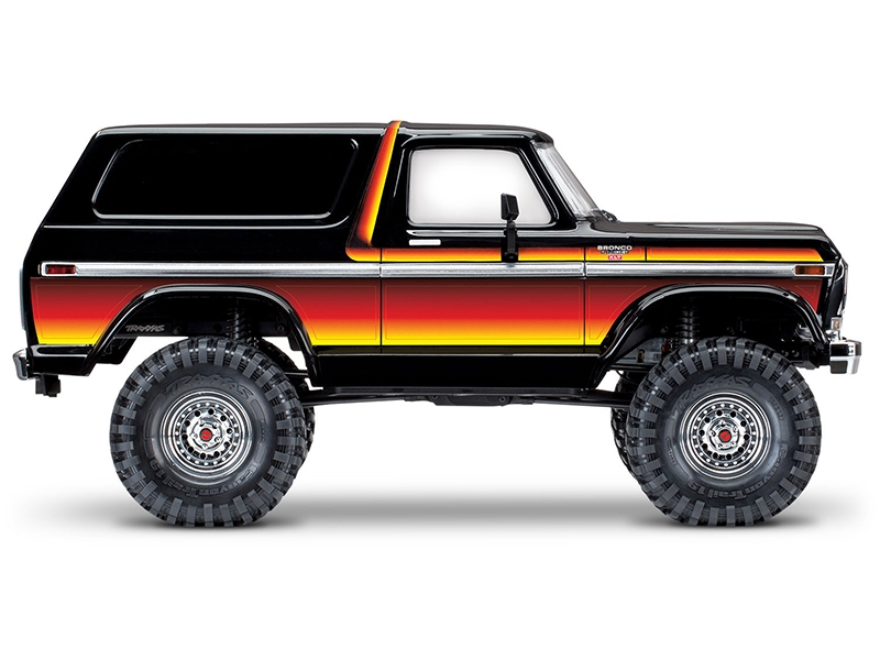 Traxxas TRX-4 1979 Ford Bronco 1:10 4x4 Electric RTD All-Terrain Crawler with Clipless Body - Sun TRX82246-4-SUN