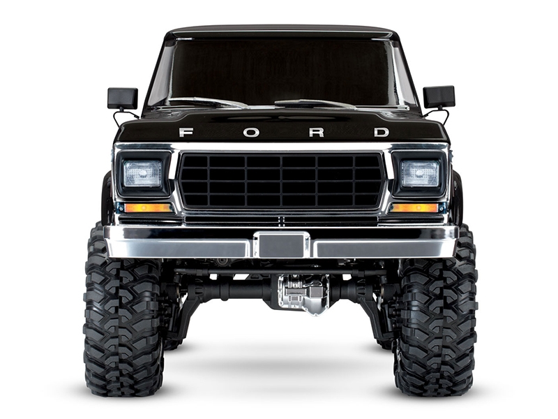 Traxxas TRX-4 1979 Ford Bronco 1:10 4x4 Electric RTD All-Terrain Crawler with Clipless Body - Red TRX82246-4-RED