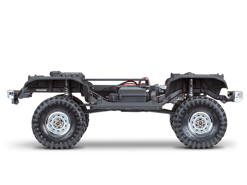 Traxxas TRX-4 1979 Chevy Blazer 1:10 4x4 Electric All-Terrain Crawler with Clipless Body - Red TRX82276-4-RED