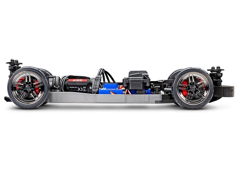 Traxxas 4TEC 2.0 Brushless: 1/10 Scale AWD Chassis with TQ 2.4GHz Radio System TRX83124-4-R5