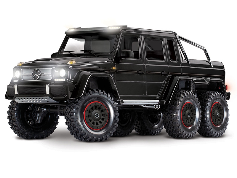 Traxxas TRX-6 Mercedes-Benz G 63 AMG XL-5 1:10 6x6 RTD Crawler - Black TRX88296-4-BLK