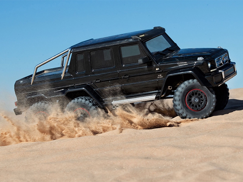 Traxxas TRX-6 Mercedes-Benz G 63 AMG XL-5 1:10 6x6 RTD Crawler - Black TRX88296-4-BLK