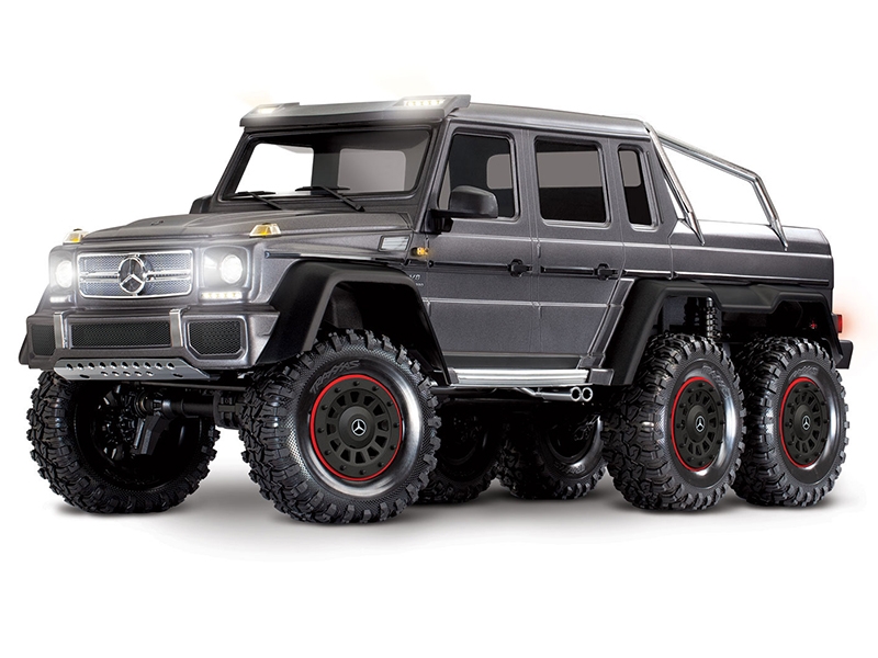 Traxxas TRX-6 Mercedes-Benz G 63 AMG XL-5 1:10 6x6 RTD Crawler - Silver  TRX88296-4-SLVR