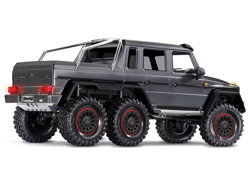 Traxxas TRX-6 Mercedes-Benz G 63 AMG XL-5 1:10 6x6 RTD Crawler - Silver  TRX88296-4-SLVR