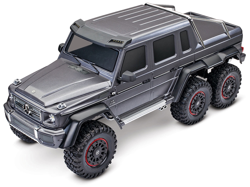 Traxxas TRX-6 Mercedes-Benz G 63 AMG XL-5 1:10 6x6 RTD Crawler - Silver  TRX88296-4-SLVR