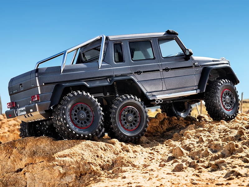 Traxxas TRX-6 Mercedes-Benz G 63 AMG XL-5 1:10 6x6 RTD Crawler - Silver  TRX88296-4-SLVR