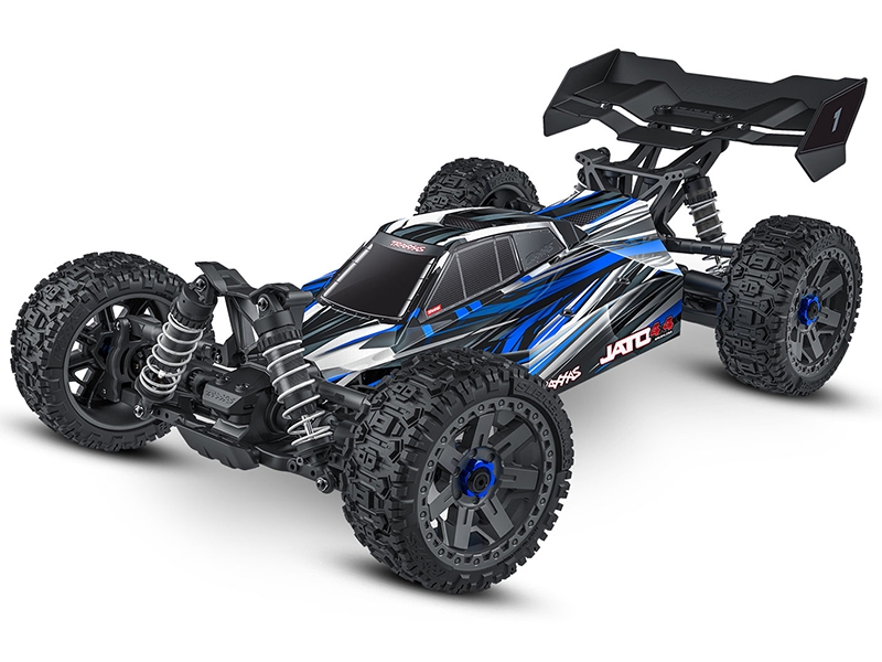 Traxxas Jato 4x4 BL-2S 1:8 4WD RTR Brushless Buggy - Blue TRX90154-4-BLUE