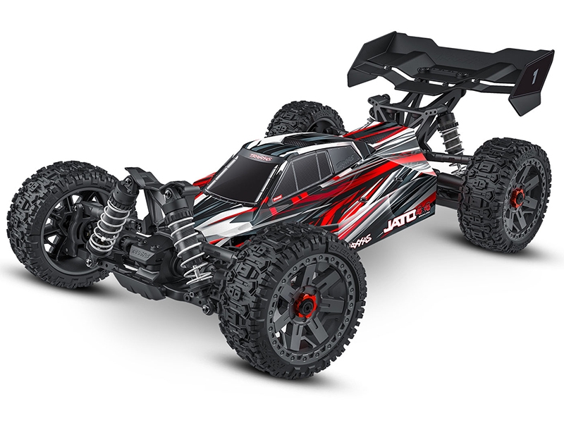 Traxxas Jato 4x4 BL-2S 1:8 4WD RTR Brushless Buggy - Red TRX90154-4-RED