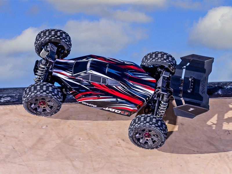 Traxxas Jato 4x4 BL-2S 1:8 4WD RTR Brushless Buggy - Red TRX90154-4-RED