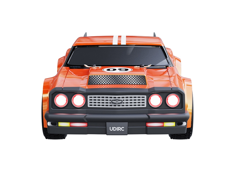 Udi RC Drag Racer - Orange - Brushed UD1609A