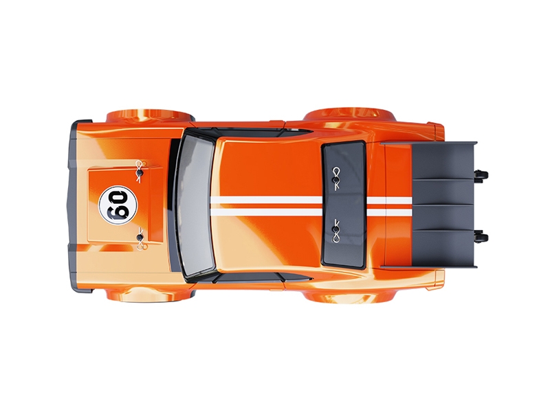 Udi RC Drag Racer - Orange - Brushed UD1609A