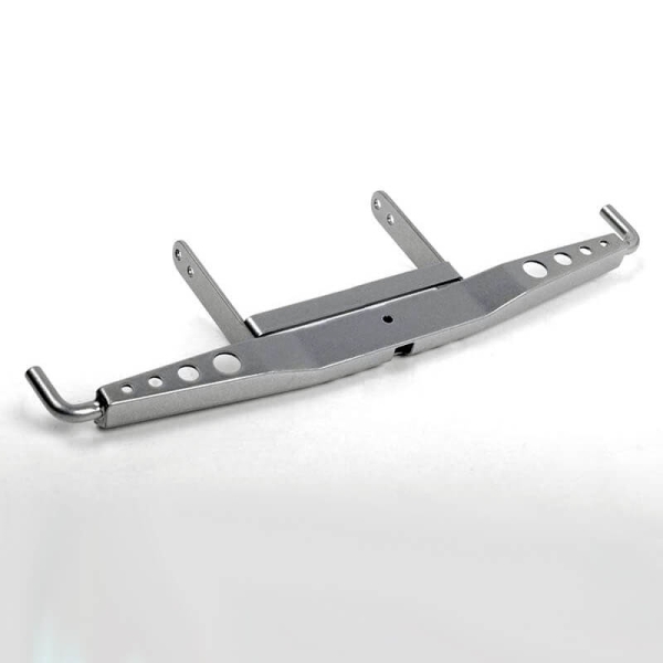 Rc4wd Shirya Steel Rear Bumper For Vanquish Vs410 Origin Body (silver) VVV-C0959