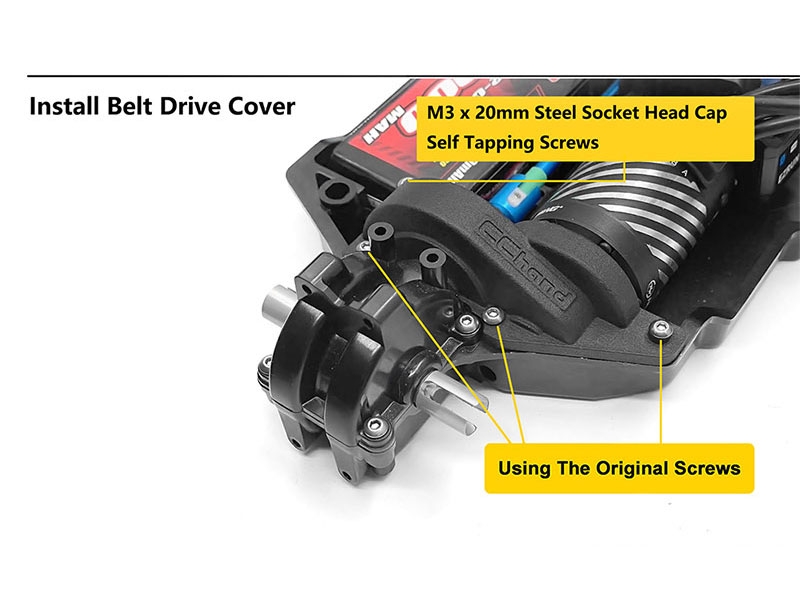 RC4WD Belt Drive Kit for Tamiya TT02 VVV-C1470