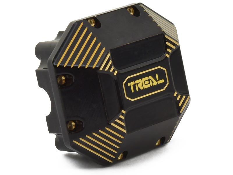 Treal Hobby Brass Diff Cover 84g Heavy Weight Differential Cover for Element RC Enduro X002C9GUYN