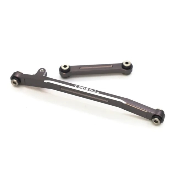 Treal Hobby SCX24 Aluminum 7075 Steering Links Set v2 (Grey) X002RQBQXV