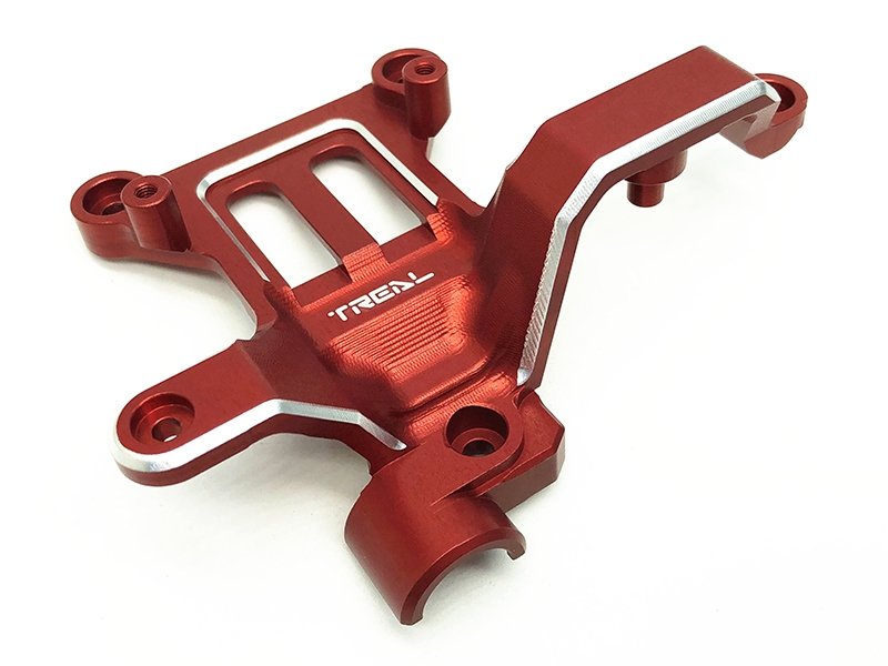 Treal Hobby Aluminum 7075 Steering Bellcrank Support for X-MAXX (Red) X002VFR61J