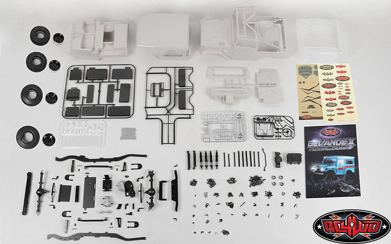 RC4WD Gelande II Truck Kit w/Cruiser Body Set Z-K0051